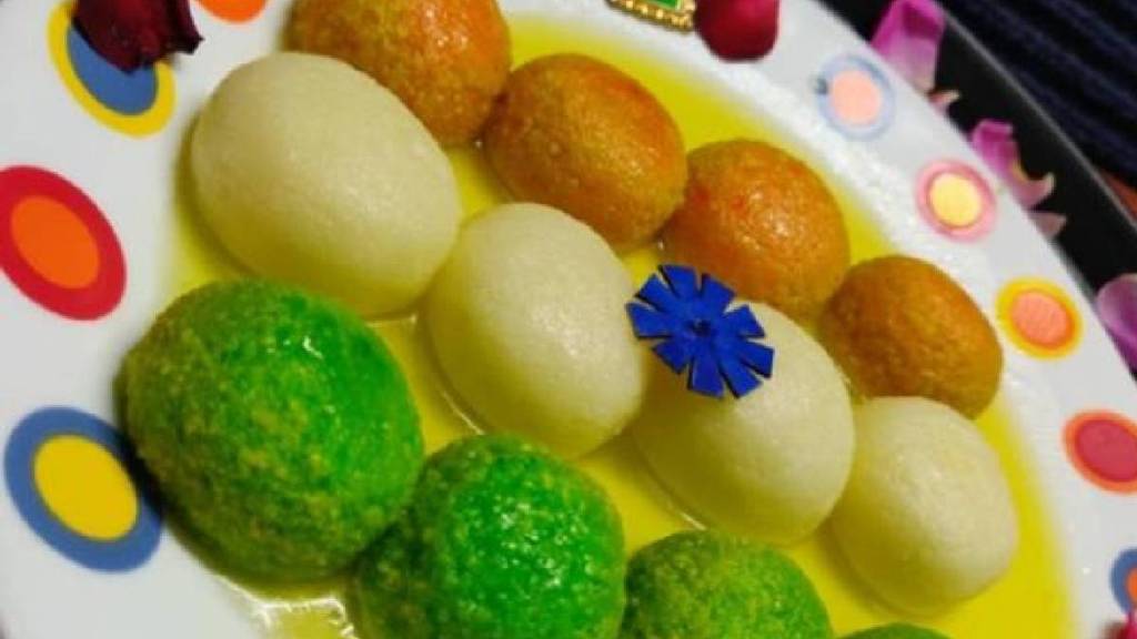 How to make Tri Colour Rasgulla independence day 2023 india Special independence day Special Recipe