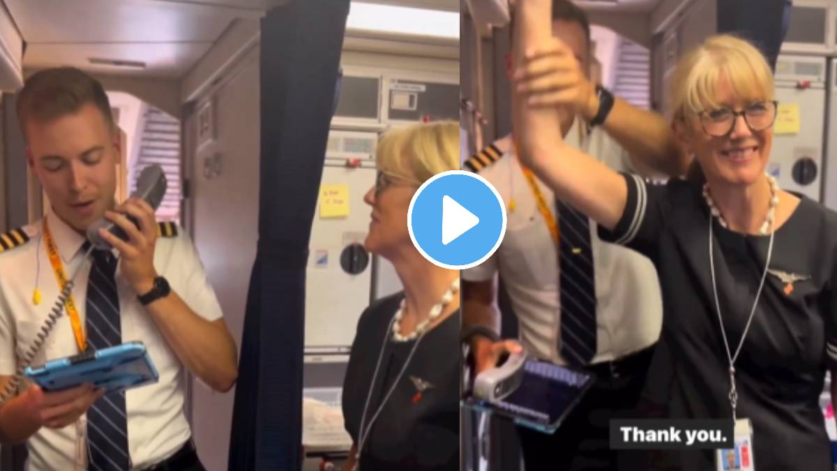 Pilot’s heartwarming surprise for flight attendant mom goes viral. He’s a gem, says Internet Man Makes Special Announcement For His Flight Attendant Mom In Heartwarming Video viral