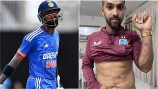 Nicholas Pooran and Hardik Pandya's verbal spat