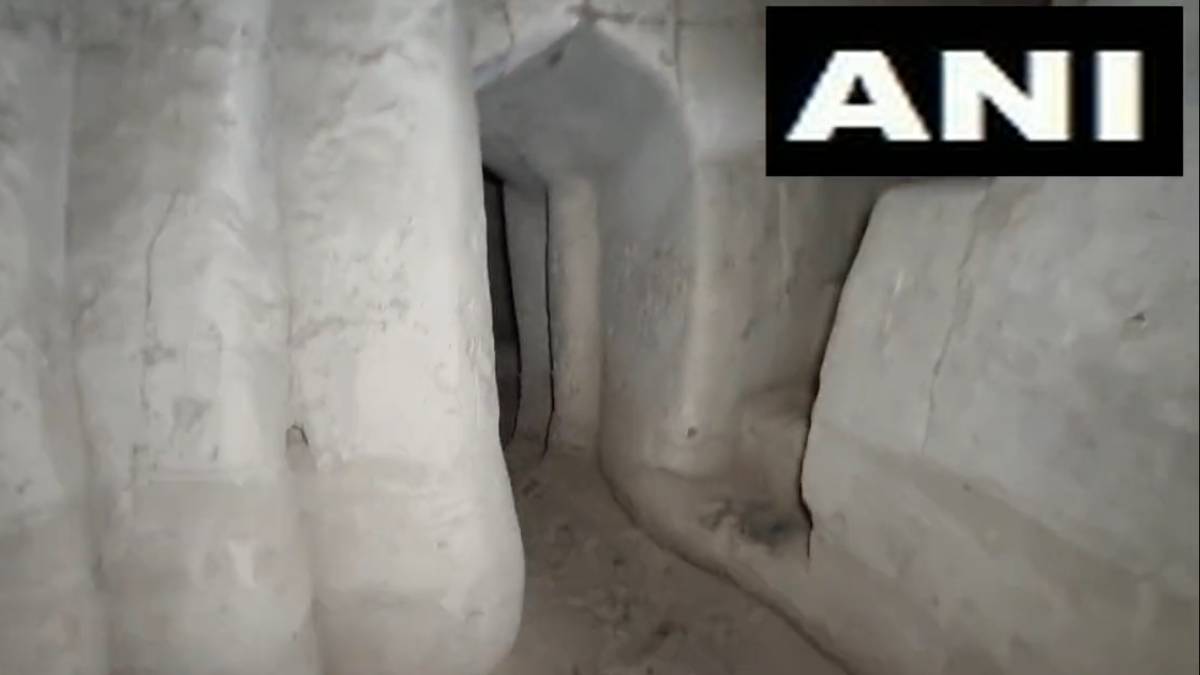 man builds two storey underground house in uttarpradesh