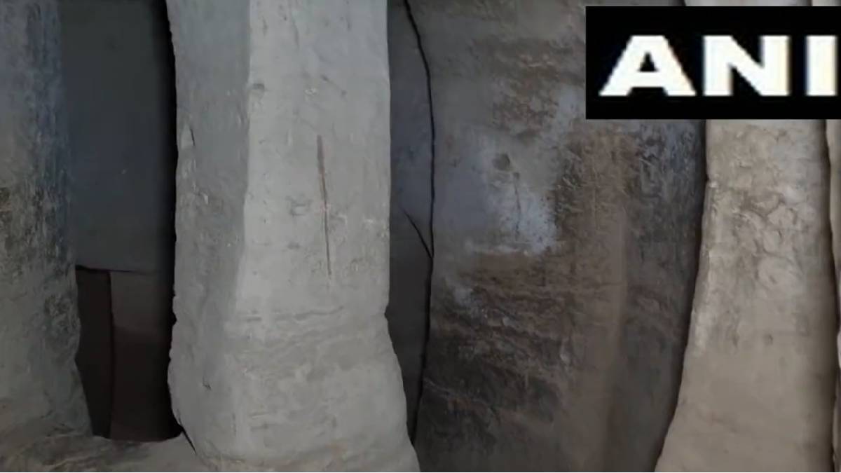 man builds two storey underground house in uttarpradesh