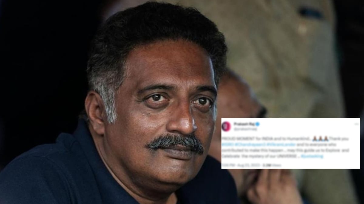 Prakash Raj tweet on Chandrayaan-3 success