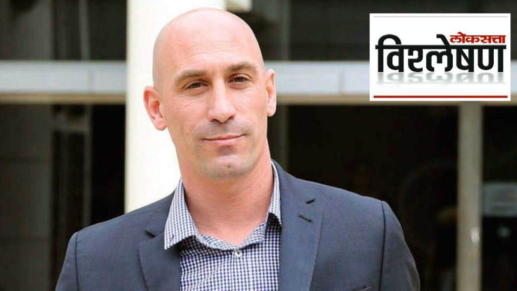 Spain Football Federation president Luis Rubiales