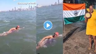 Woman Swims From Worli Sea Link To Gateway Of India