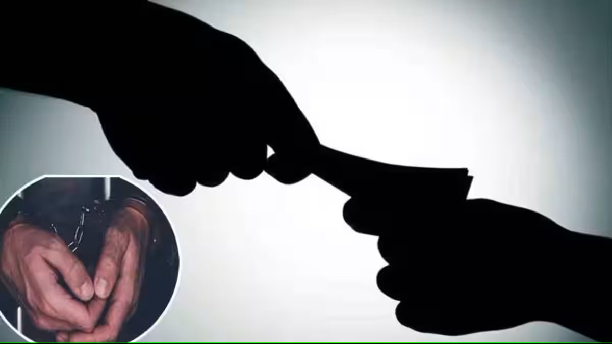 forest ranger guard held while accepting bribe