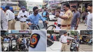 pimpri chinchwad traffic police action mode