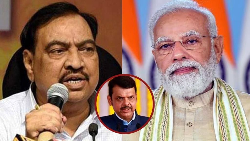 eknath khadse on pm narendra modi