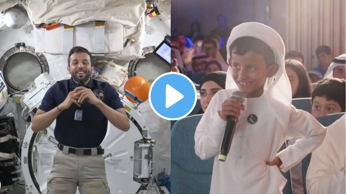 use astronaut son asks him favorite thing about earth response was heart touching video viral
