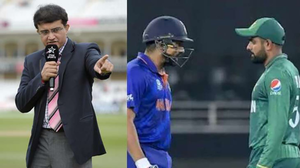 Sourav Ganguly's prediction for India-Pak match Said the team that can handle the pressure well will win this match