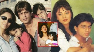 gauri khan shahrukh khan old photos with kids