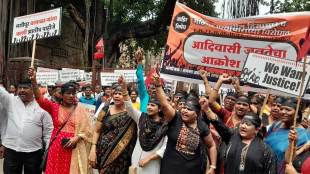 tribal community rally in pune over sexual violence against women in manipur