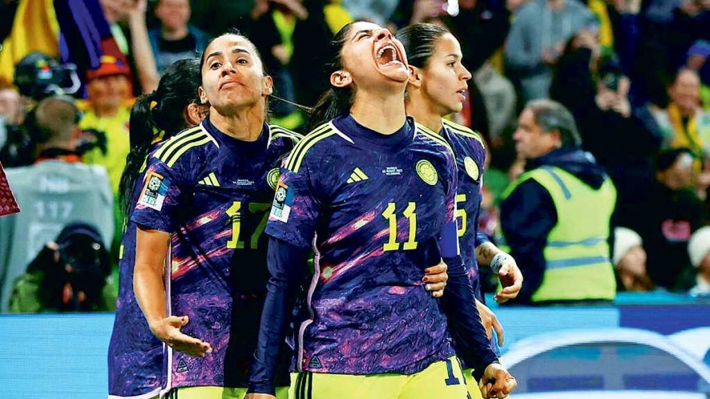 women s football world cup colombia s in quarter finals for the first time