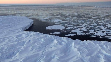 the antartica island