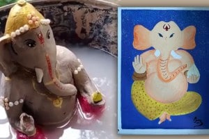 Nature friendly Ganpati Festival