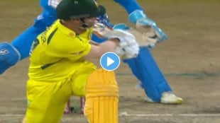 IND vs AUS: David Warner found it difficult to bat with his straight hand Ashwin bowled him watch video