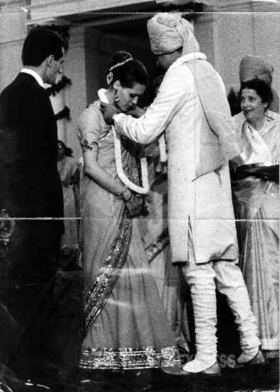 राजीव आणि सोनिया गांधी यांचा विवाह २५ फेब्रुवारी १९६८ रोजी झाला. (फोटो: इंडियन एक्सप्रेस आर्काइव्ह)