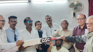 blind youth cricket team won the state trophy
