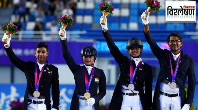 india wins gold in horse riding