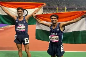 India won two more medals in athletics Karthik won silver and Gulveer won bronze in 10000-meter race