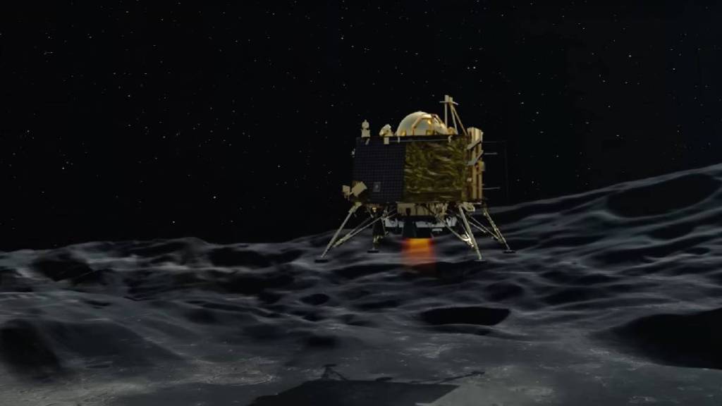 ISRO, Chandrayaan 3, moon mission, Vikram lander, soft landing, moon surface