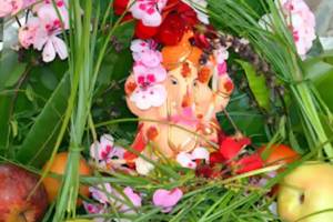Durva_shami_Mandar_And_ganapati_Connection