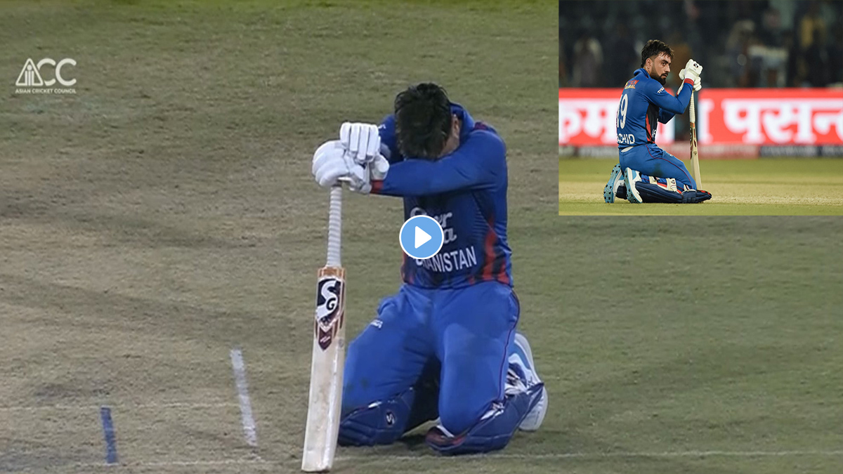 SL vs AFG: “क्रिकेट असा खेळ आहे त्यात…”, रोमहर्षक सामन्यानंतर अफगाणिस्तानचा राशिद खानची भावूक प्रतिक्रिया, पाहा Video