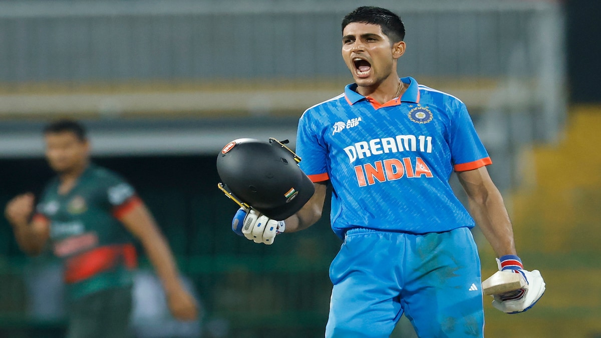 IND vs BAN: In Asia Cup Shubman Gill brilliant 5th ODI century against Bangladesh crosses 1000 runs in 2023
