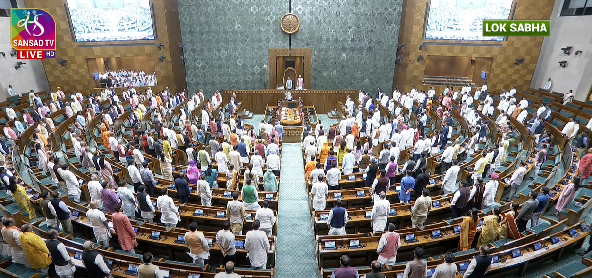 New-Parliament-building-special-session-loksabha-photos