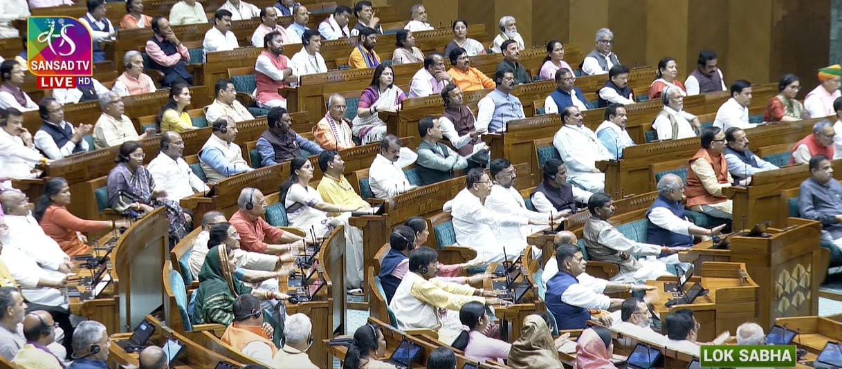 New-Parliament-building-special-session-loksabha-photos
