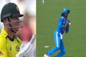 IND vs AUS 1st ODI: Shreyas Iyer who returned from injury in the first match of the series dropped David Warner's catch