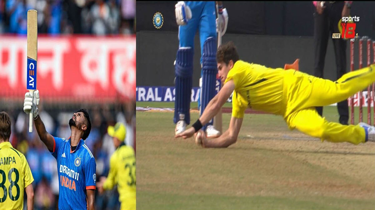 A stunning comeback Shreyas Iyer's amazing catch by Shaun Abbott and the umpire gives not out Watch the video