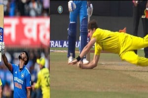 IND vs AUS 2nd ODI: जबरदस्त पुनरागमन! श्रेयस अय्यरचा शॉन अॅबॉटने पकडला अप्रतिम झेल अन् अंपायरने दिले नॉटआऊट; पाहा Video A stunning comeback Shreyas Iyer's amazing catch by Shaun Abbott and the umpire gives not out Watch the video