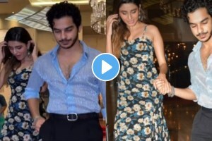 Ishaan Khatter spotted with his rumoured girlfriend Chandni Bainz