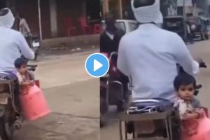 जुगाडू बाप! चिमुकल्याला बाईकवरुन फिरवण्यासाठी शेतकऱ्याचा भन्नाट जुगाड, व्हायरल VIDEO पाहून तुम्हीही थक्क व्हाल Actor Ritesh Deshmukh shared funny videos