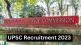 UPSC CGS Recruitment 2023