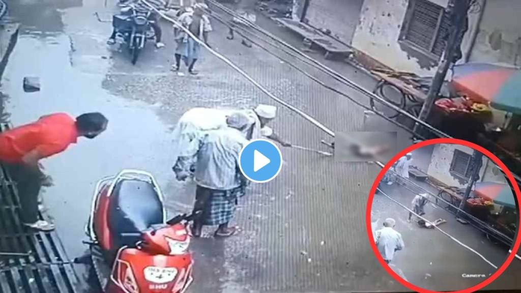 elders saved the child slife Varanasi Viral Video