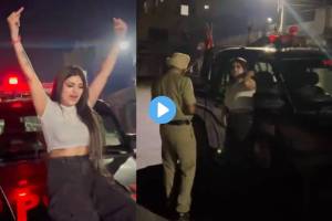 पोलीस वाहनात बनवला अश्लील रील, VIDEO व्हायरल होताच अधिकाऱ्याचं निलंबन; नेमकं काय घडलं वाचा! Jalandhar News