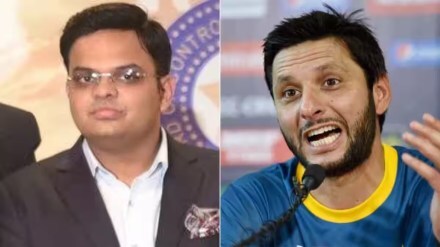 Former Pakistani Captain Shahid Afridi slams Jay Shah over security concerns statement tweet Pakistan's hosting series figures on social media
