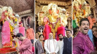 Lalbaugcha Raja 2023 Celebrity Visit Photos