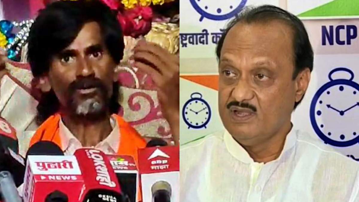 Manoj Jarange Ajit Pawar