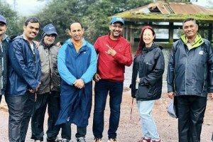 सातारा: इस्त्रायल शास्त्रज्ञ मिखाल याकीर यांची कास पठाराला भेट Mikhal Yakir visit to Kas Plateau