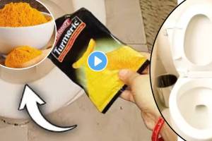 kitchen tips in marathi use turmeric in toilet cleaning tips kitchen jugaad video viral