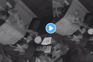 Video : चिमुकल्याच्या घशात अडकलं चॉकलेट; अज्ञात व्यक्ती देवासारखी आली धावून In viral video an unknown woman helped the child during the crisis