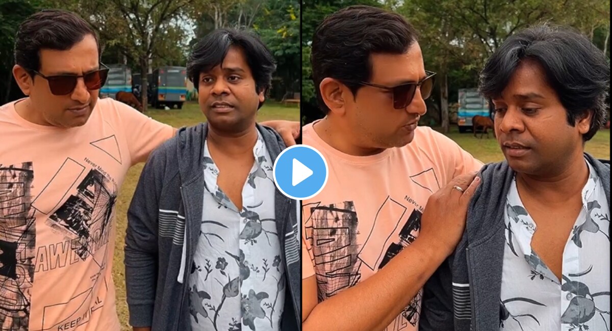 Prasad oak share funny video with Gaurav More