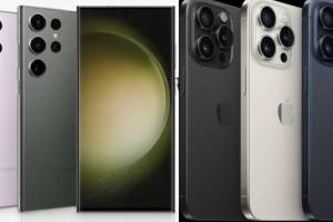 comparsion on iphone 15 pro max vs samsung galaxy se 23 ultra