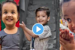 आमच्या पप्पांनी गणपती आणला! रीलस्टार साईराजनंतर ‘या’ चिमुकलीचा Video होतोय तुफान व्हायरल Amchya Pappani Ganpati Anala Song Viral Anoter Little girl