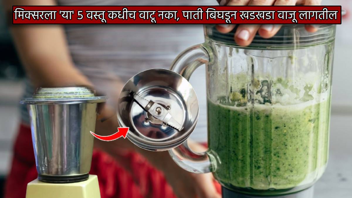 Never Ever Grind These Five Food Items In Mixer it will cost Money and Mixie Blades Will Make Noise And Loose Sharpness