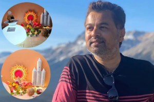 सुबोध भावेच्या मुलांनी बाप्पासाठी केला आकर्षक ‘चांद्रयान-३’चा देखावा; पाहा फोटो subodh bhave sons make Chandrayaan-3