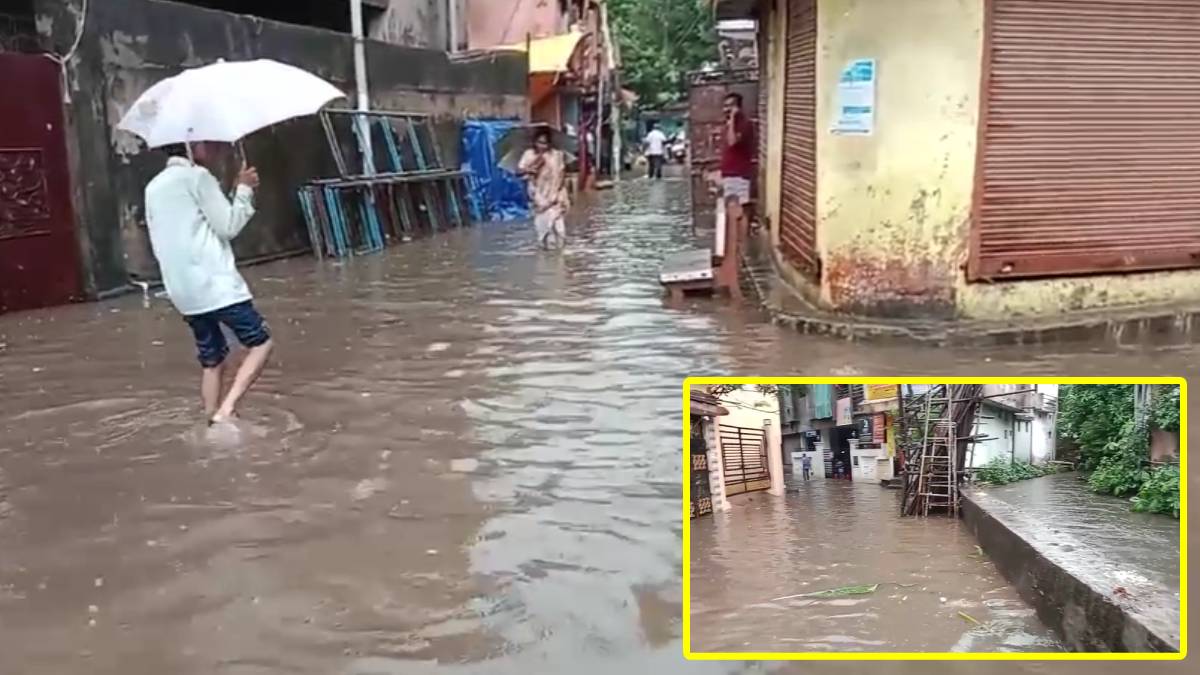Heavy rain Chandrapur