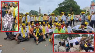 obc protestors in chandrapur